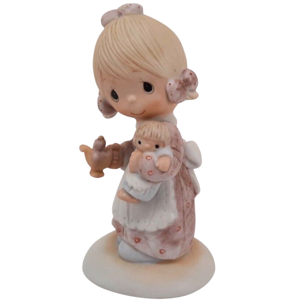 Precious Moments‎ Jesus Is The Light Girl With Candle E-1373/G Boxed